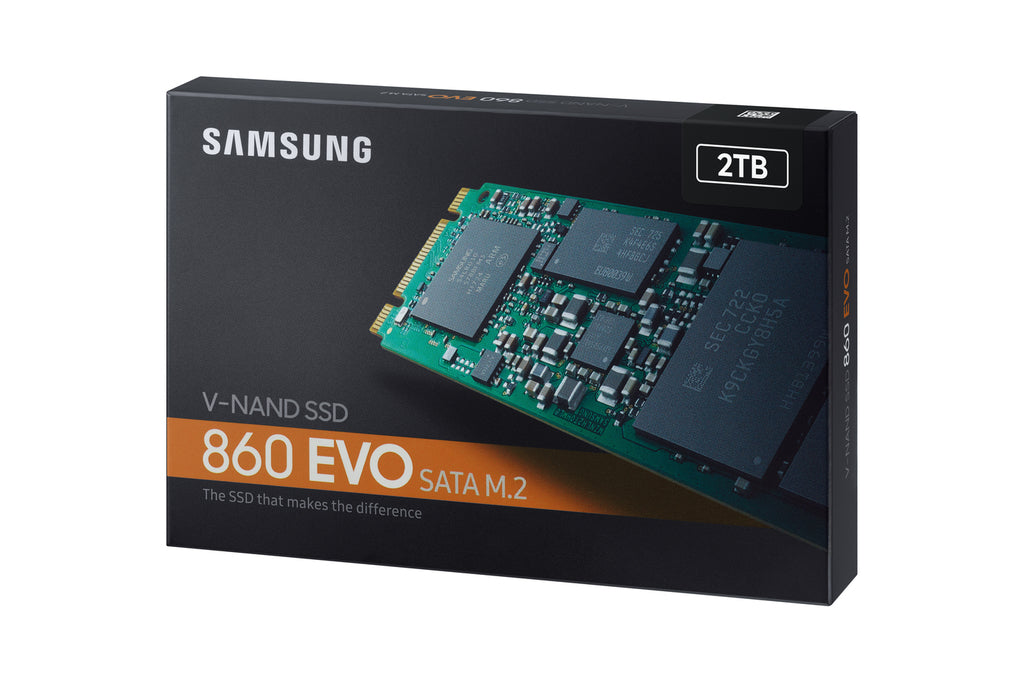 Samsung 860 EVO 2TB M.2 SATA Internal SSD (MZ-N6E2T0BW)