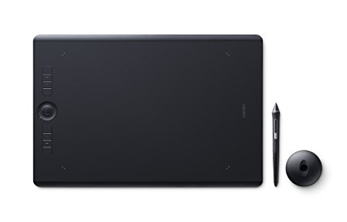 (Open Box) Wacom Intuos Pro Creative Pen Tablet, Large, Black (PTH860)