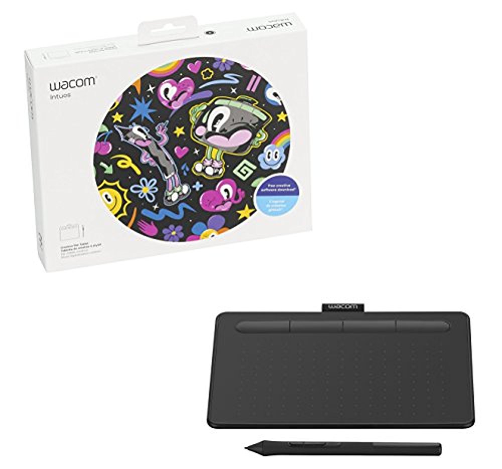 (Open Box) Wacom Intuos Small, Black (CTL4100)
