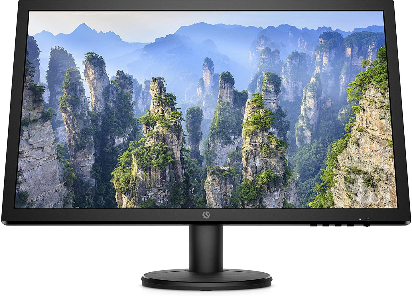 (Open Box) HP V24 24-inch LED Computer Monitor - 75Hz Refresh AMD Freesync Low Blue Light