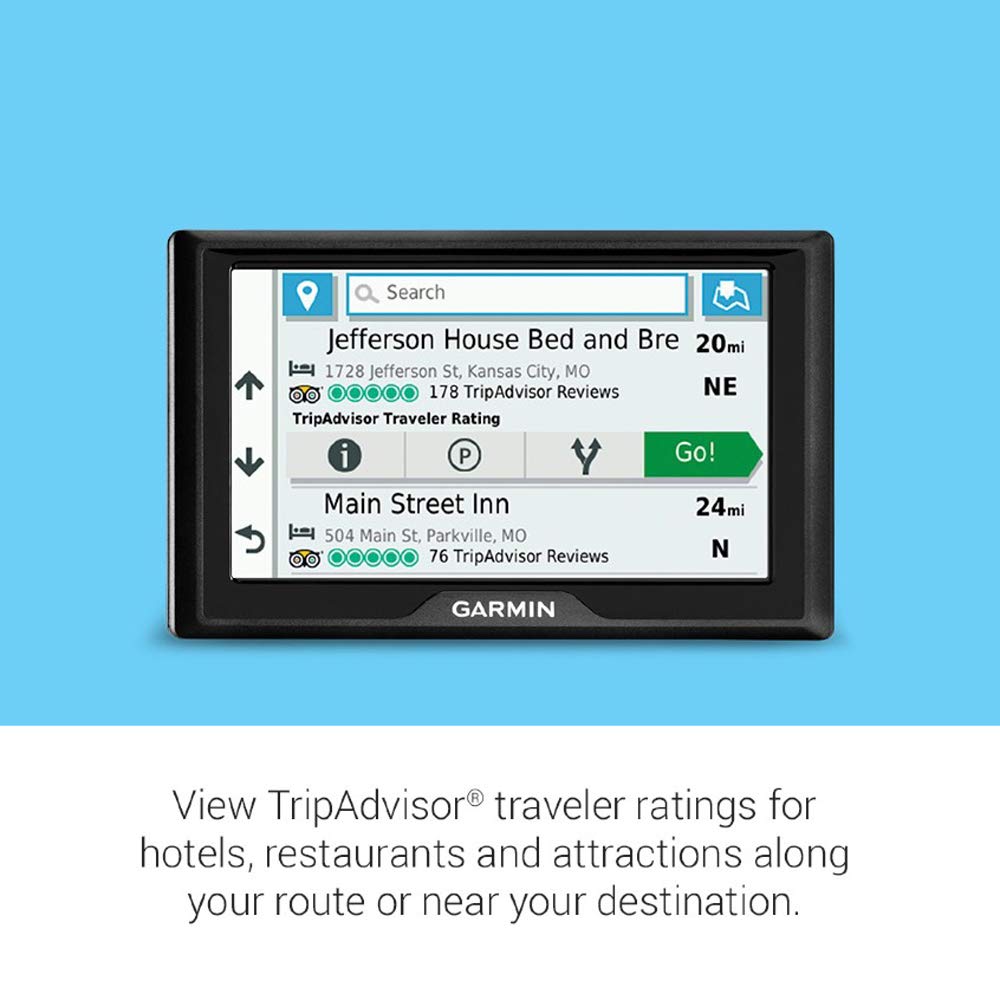 Garmin 010-02036-07 Drive 52 and Traffic, GPS Navigator with 5” Display, Simple On-Screen Menus, Easy-to-See Maps