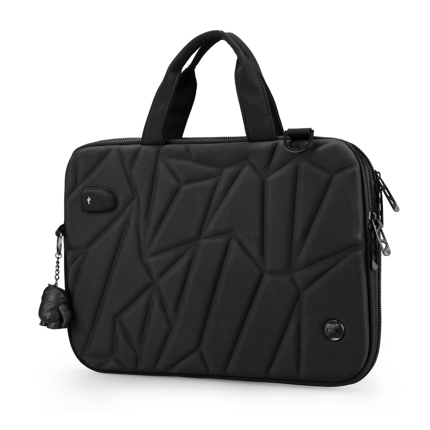 Swissdigital Vacallo Black Sleeve for 14-in Computers