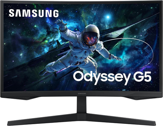 Samsung G55C 32-in Odyssey Curved Gaming Computer LED Monitor - LS32CG552ENXZA