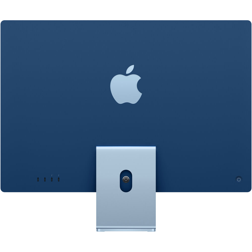 Apple 24-inch iMac w Retina 4.5K - M1 chip w 8‑core CPU  7‑core GPU, 256GB - Blue MJV93LL/A (Spring 2021)