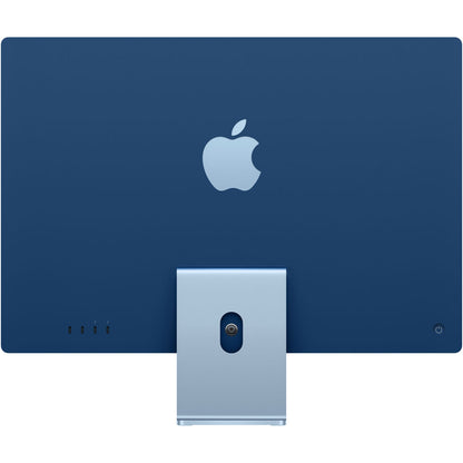 Apple 24-inch iMac w Retina 4.5K - M1 chip w 8‑core CPU  7‑core GPU, 256GB - Blue MJV93LL/A (Spring 2021)