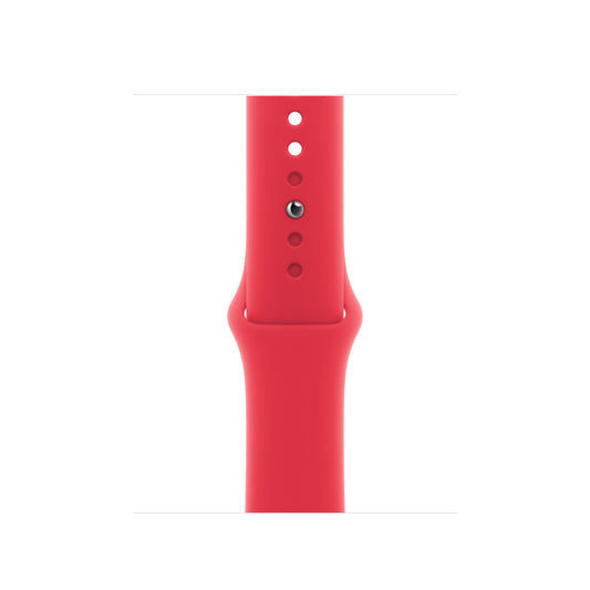 Apple 45mm (PRODUCT)RED Sport Band M/L - Red - MT3X3AM/A