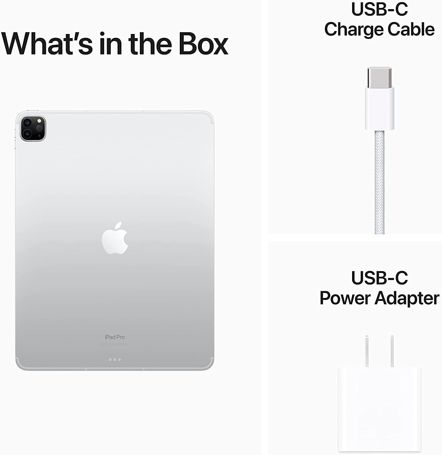 Apple 12.9-in iPad Pro Wi-Fi + Cellular 512GB - Silver - MP633LL/A (6th Gen)