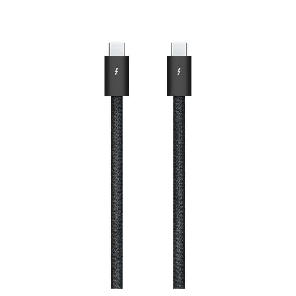 Apple Thunderbolt 4 (USB-C) Pro Cable (1m) - Black - MU883AM/A
