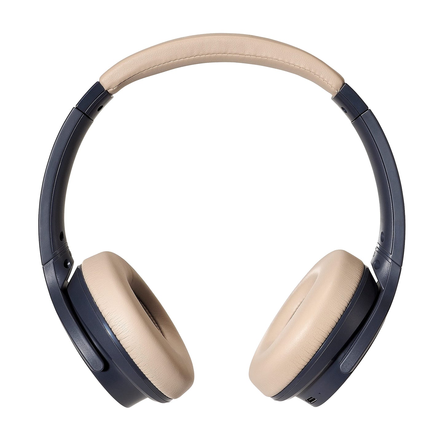 Audio-Technica ATH-S220BTNBG Wireless On Ear Headphones, Navy/Beige