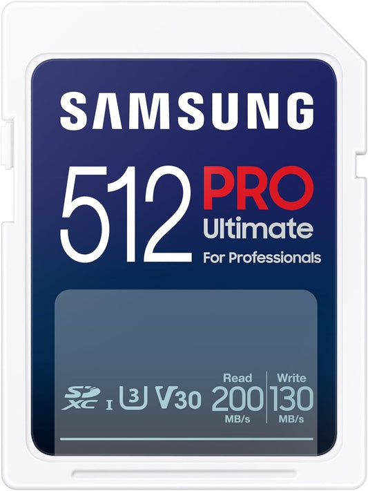 Samsung 512GB Pro Ultimate SD Card (Full Size)