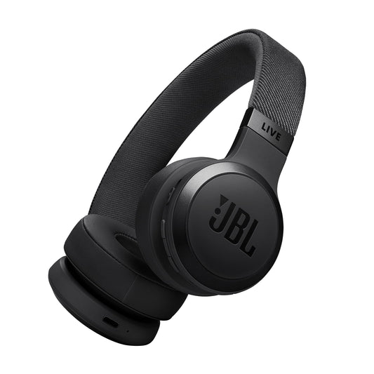 JBL Live 670 NC Noise Cancelling Wireless Bluetooth On Ear Headphones - Black