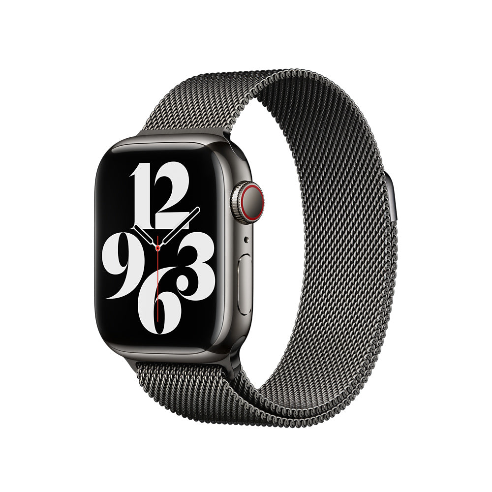 Apple 45mm Graphite Milanese Loop - Graphite - MTJQ3AM/A