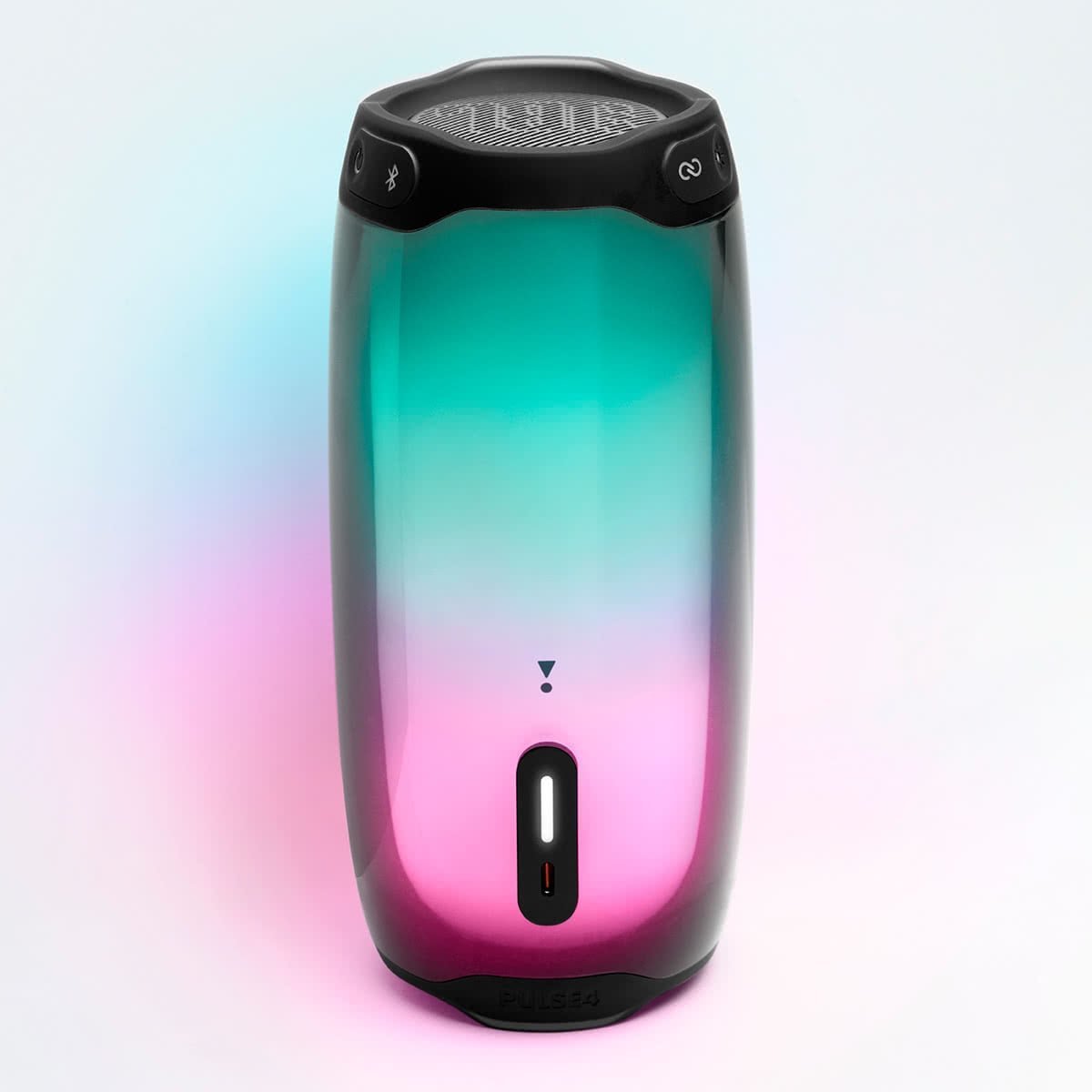 JBL Pulse 4 Portable Bluetooth Speaker w LED Lightshow, Black