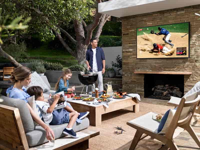 Samsung 65-in The Terrace QLED 4K UHD HDR Smart TV QN65LST7TAFXZA (2020)