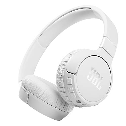JBL Tune 660NC Bluetooth On-Ear Headphones with Active Noise Cancellation - White
