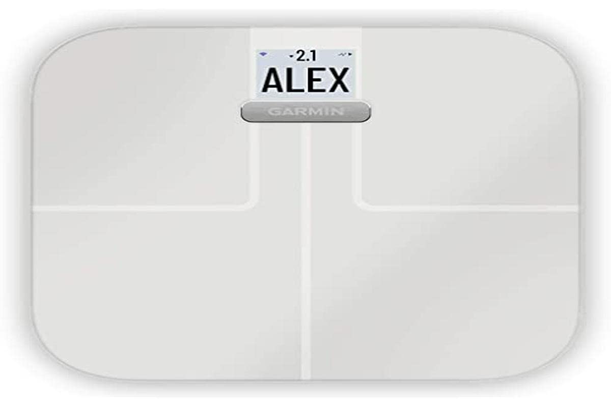 Balance Connectée Garmin Index S2 – Wi-Fi – Composition Corporelle – Occasion – Jusqu'à 9 Mois D'autonomie