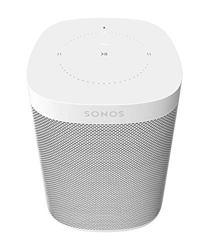 (Open Box) SONOS One (Gen 2) - Voice Controlled Smart Speaker with Amazon Alexa Built-in - White