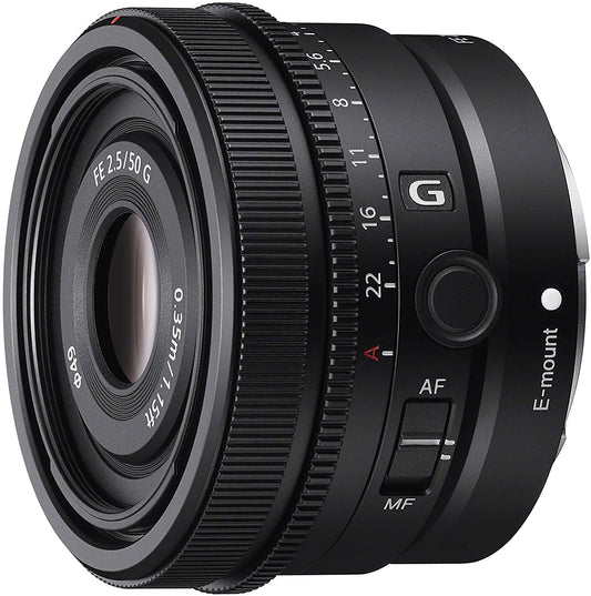 Sony FE 50mm F2.5 G Full-frame ultra-compact G Lens