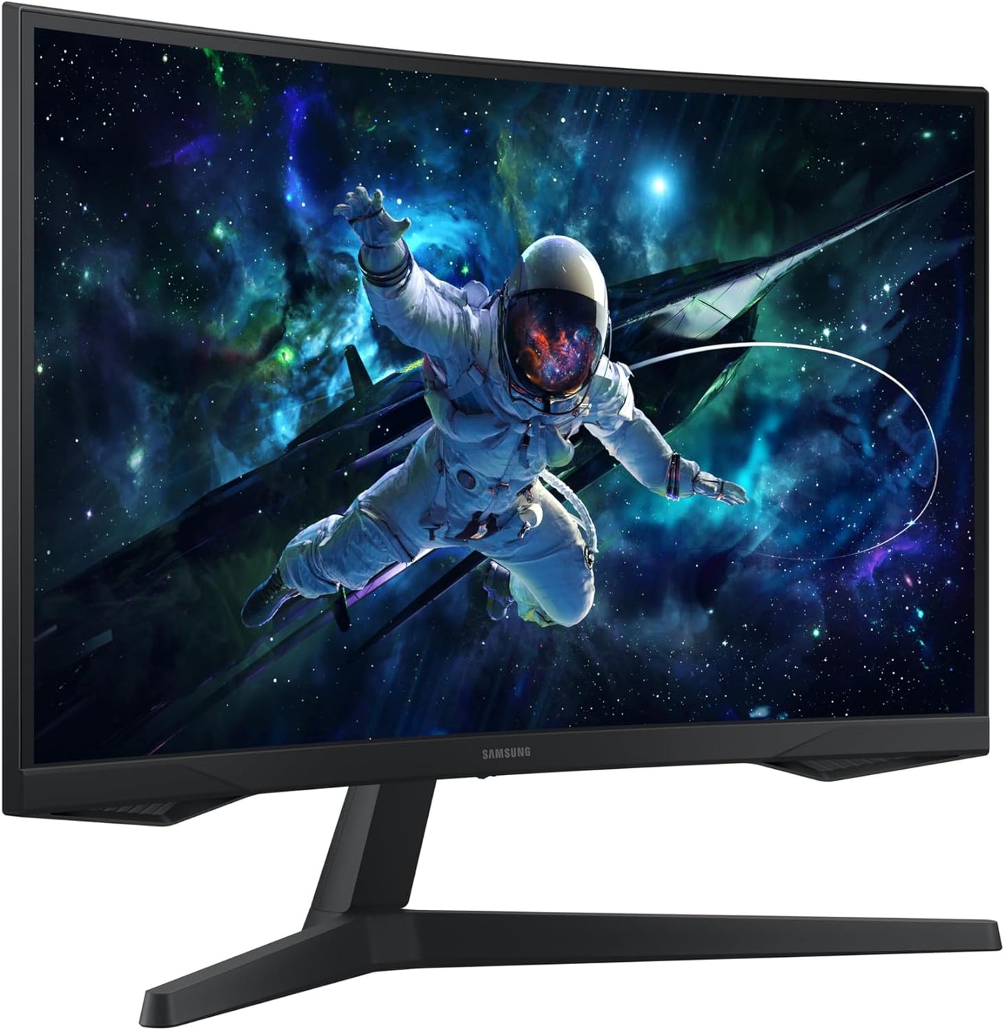 Samsung G55C 32-in Odyssey Curved Gaming Computer LED Monitor - LS32CG552ENXZA