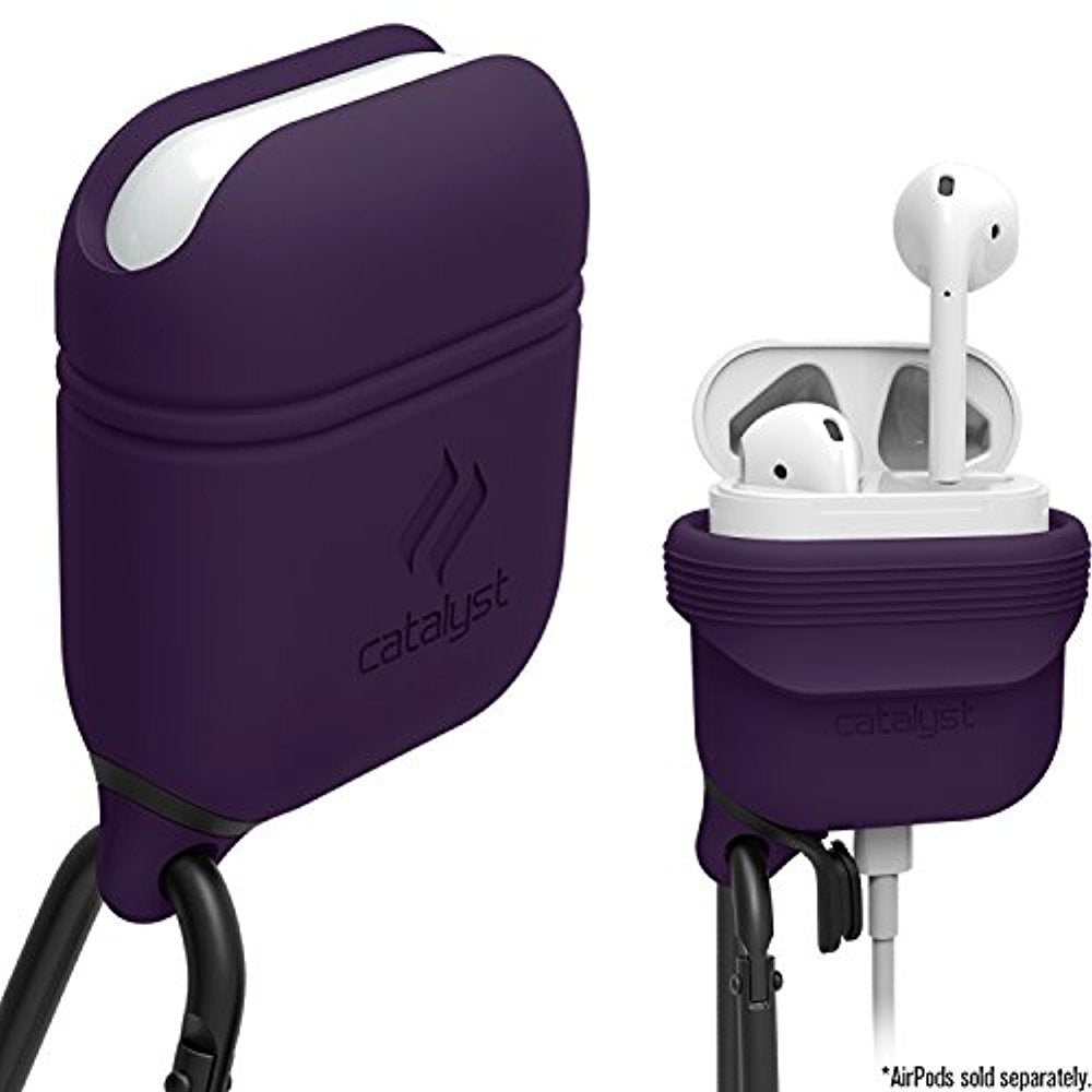 Catalyst FBA_CATAPDPP Waterproof Case for Apple AirPods (Deep Plum)