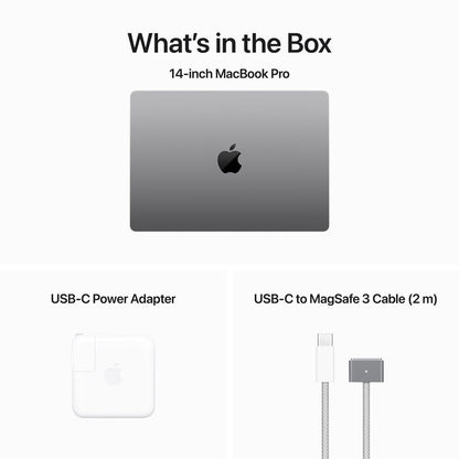 Apple MacBook Pro 14-in - M3 chip - 8C CPU / 10C GPU, 512GB, 8GB, Space Gray (Fall 2023) - MTL73LL/A