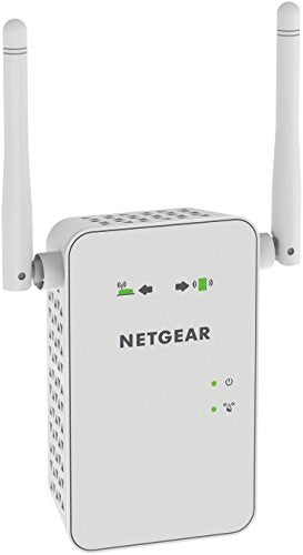 NETGEAR EX6100-100NAS AC750 WiFi Range Extender with Gigabit Ethernet