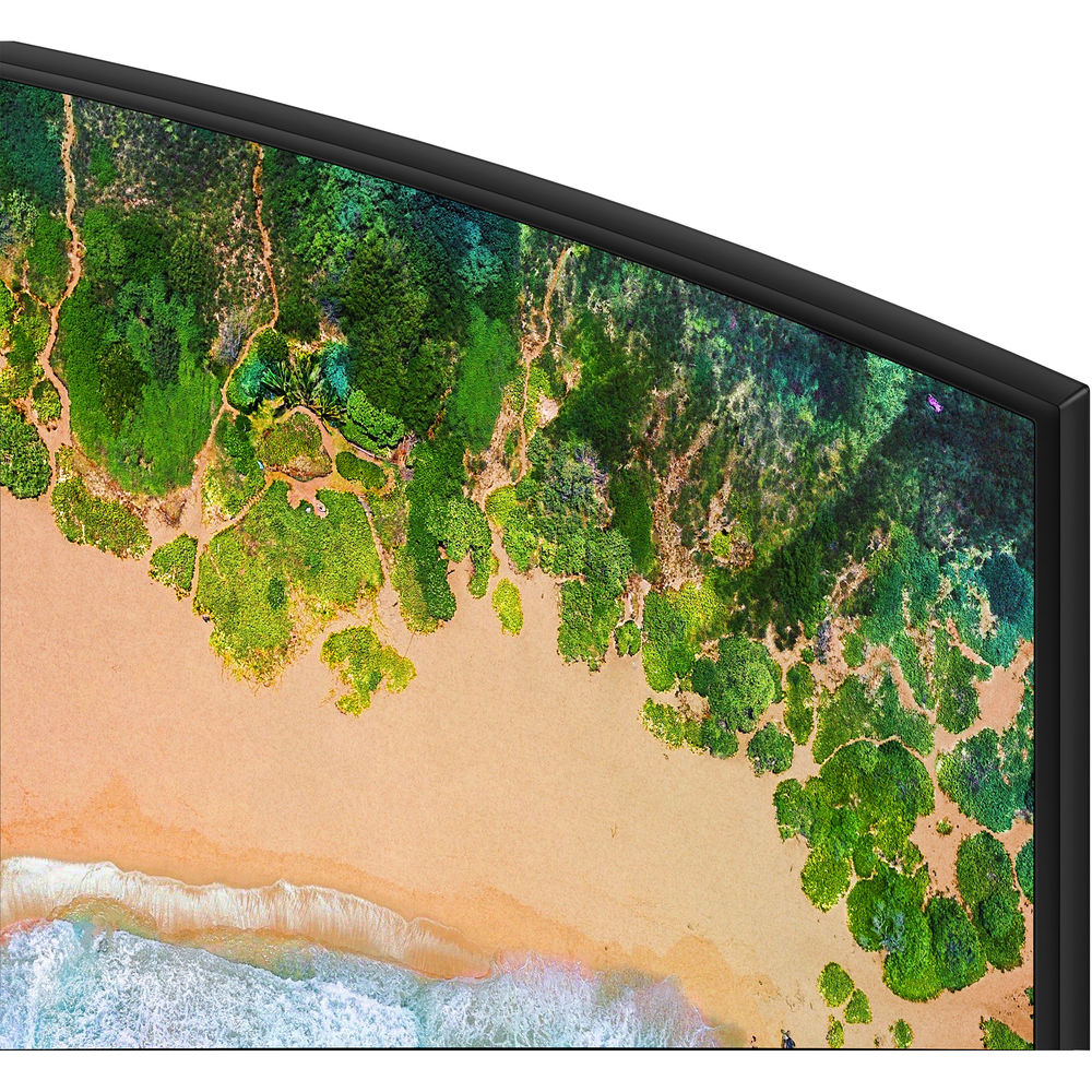 Samsung UN55RU7300 55-in UHD Curved LED Smart TV (2019 Model)