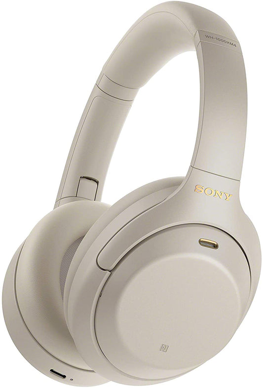 Sony WH-1000XM4 Wireless Noise Canceling Overhead Headphones - Silver
