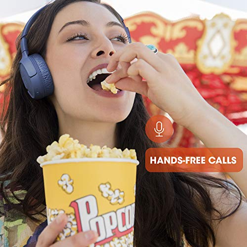 JBL Tune 510BT Bluetooth On-Ear Headphones with Purebass Sound - White