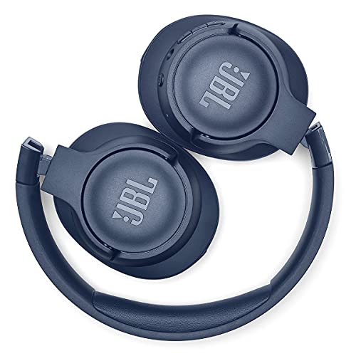 JBL Tune 710BT Wireless Over-Ear Headphones - Blue