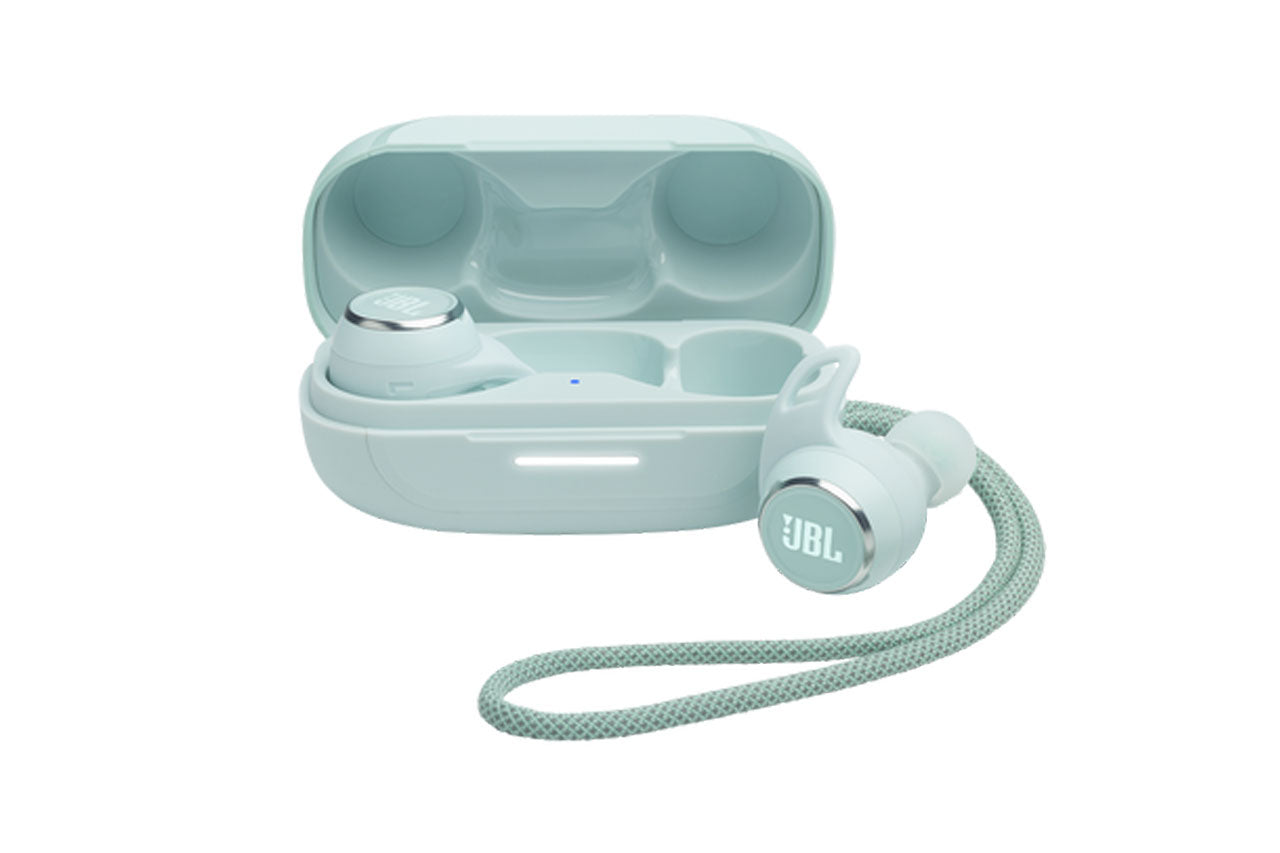 JBL Aero Reflect Wireless Noise Cancelling Earbuds - Mint Green