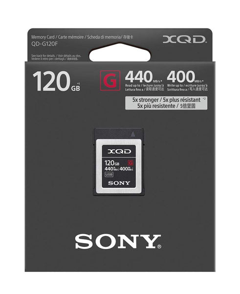 Sony Professional XQD G series 120GB Memory Card (QD-G120F/J)