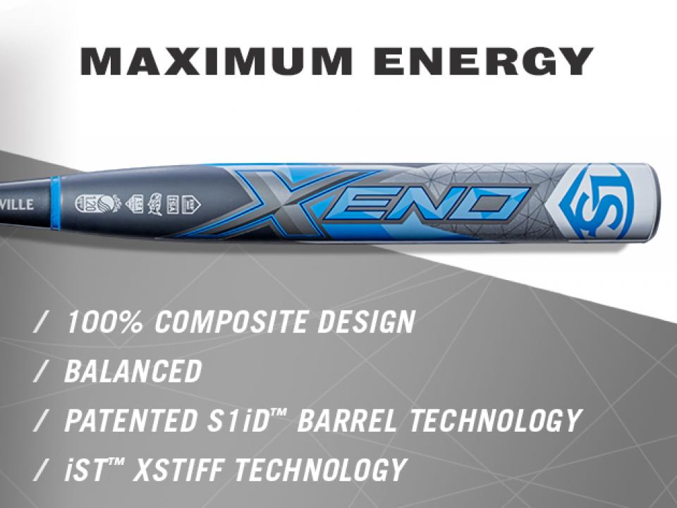 Louisville Slugger 2019 Xeno X19 (-11) Fastpitch Softball Bat 30/19 oz.