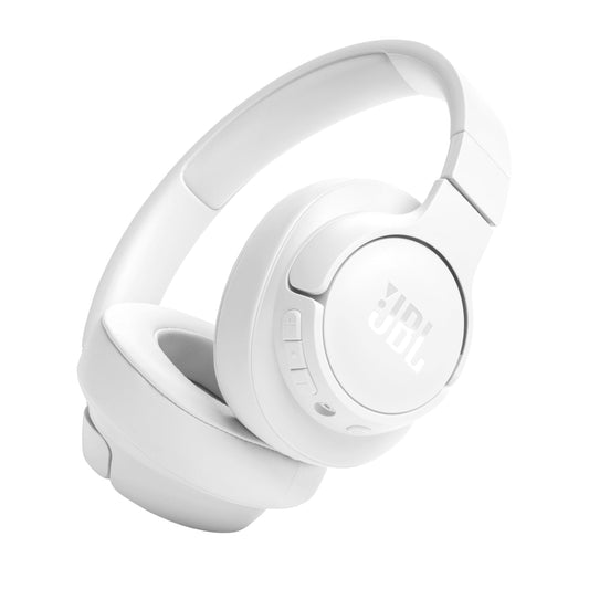 JBL T720 Over Ear Wireless Bluetooth Headphones - White