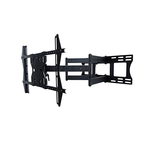 SunBriteTV Dual Arm Articulating (Full Motion) Outdoor Weatherproof Mount for 37-in - 80-in TV (Black)