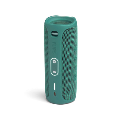 JBL Flip 5 Eco Portable Waterproof Bluetooth Speaker, Forest Green