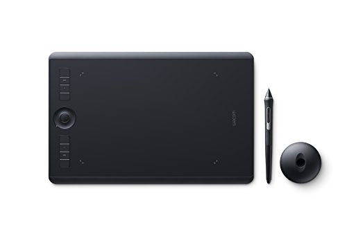 Wacom Intuos Pro Creative Pen Tablet, Medium, Black (PTH660)