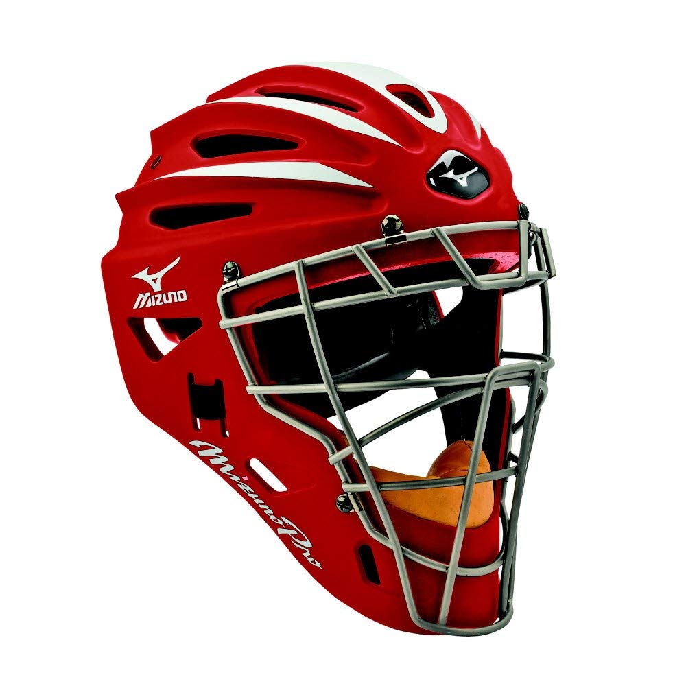Mizuno G2 Pro Catcher's Helmet - Red