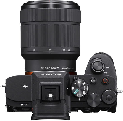 Sony Alpha 7 IV Full-frame Digital Camera - with 28-70mm Zoom Lens - ILCE7M4K/B