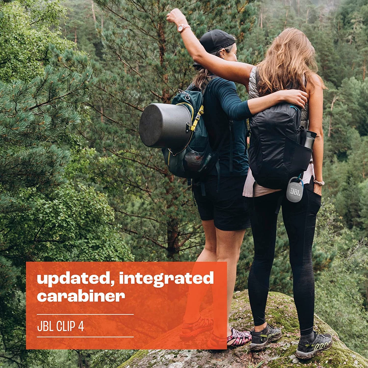 JBL Clip 4 Ultra-portable Waterproof Speaker - Forest Green