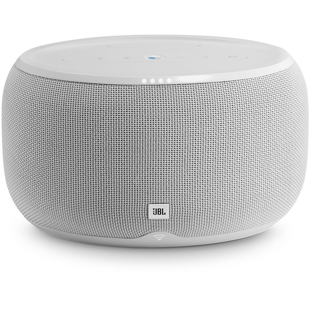 JBL Link 300 Google-Enabled Voice-Activated Wireless Speaker - White