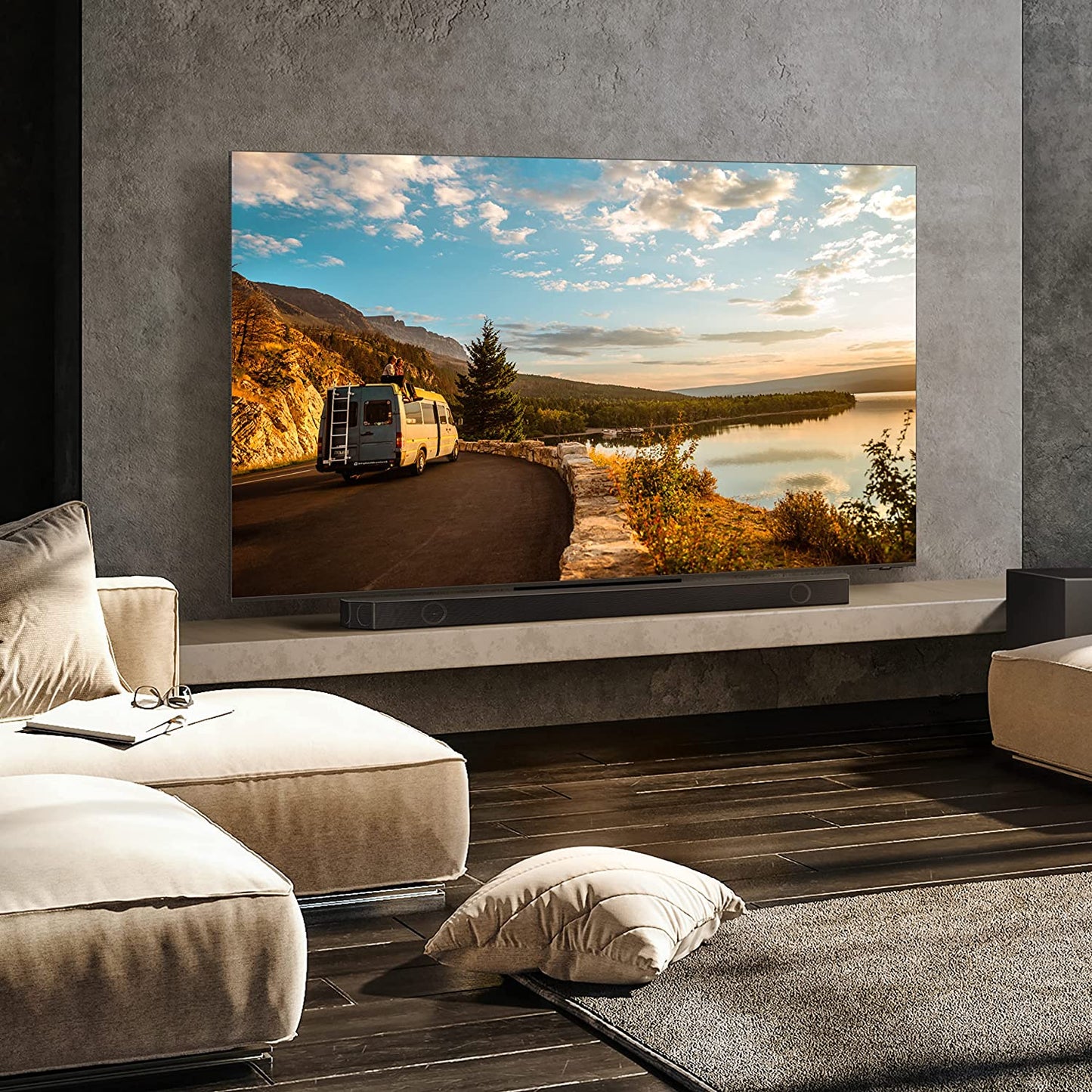 Samsung HW-Q990C 11.1.4ch Soundbar w/Wireless Rear Speakers, Airplay 2, AVA, Alexa (2023)