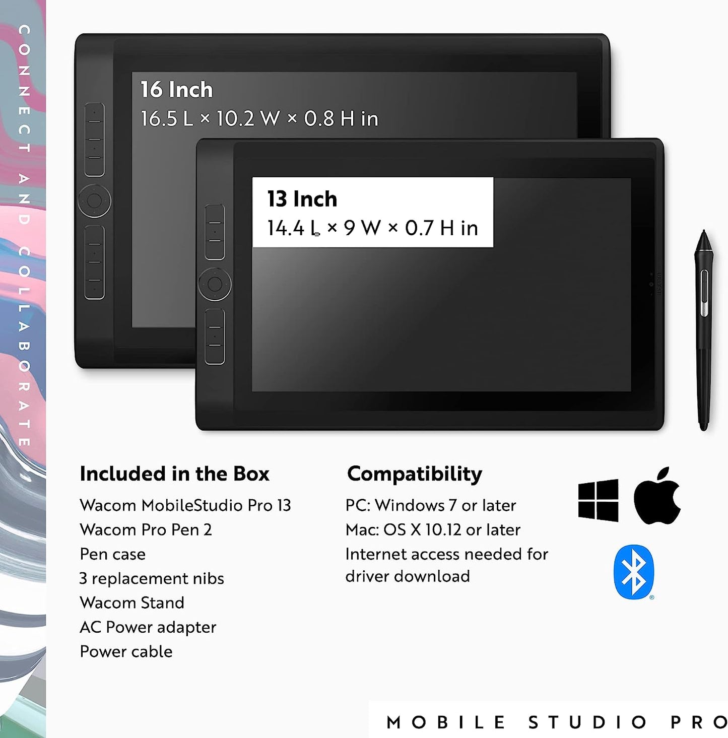 Wacom Mobile Studio Pro 13 inch Graphing Tablet - 2nd Generation