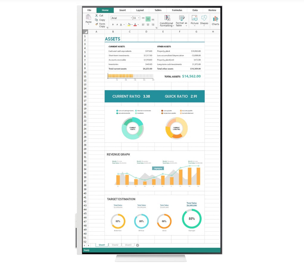 Samsung 27-in 4K Ultra HD 60Hz 4ms LED Gaming Computer Monitor LS27CM801UNXZA - White