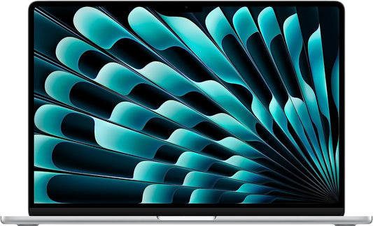 (Open Box) Apple MacBook Air 15-in with M2 8-core CPU 10-core GPU, 256GB MQKR3LL/A - Silver (Summer 23)