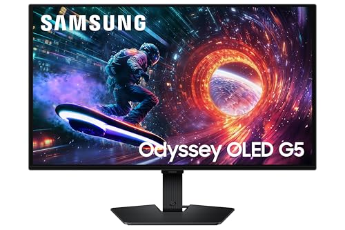 Samsung 27-in QHD, QD-OLED, 180Hz, 0.03ms, LS27FG500SNXZA