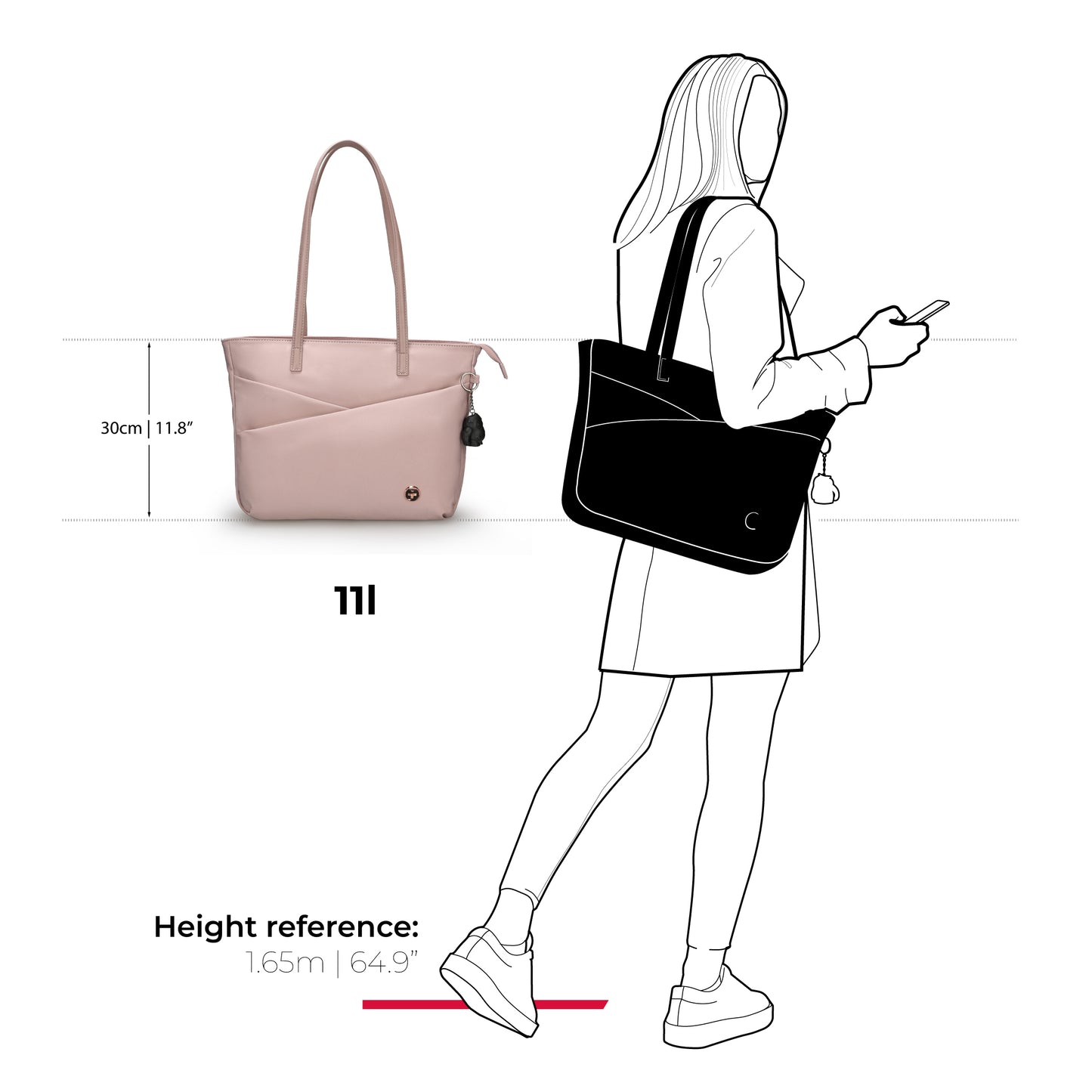 Swissdigital KATY ROSE NG Lotus Tote Bag LED