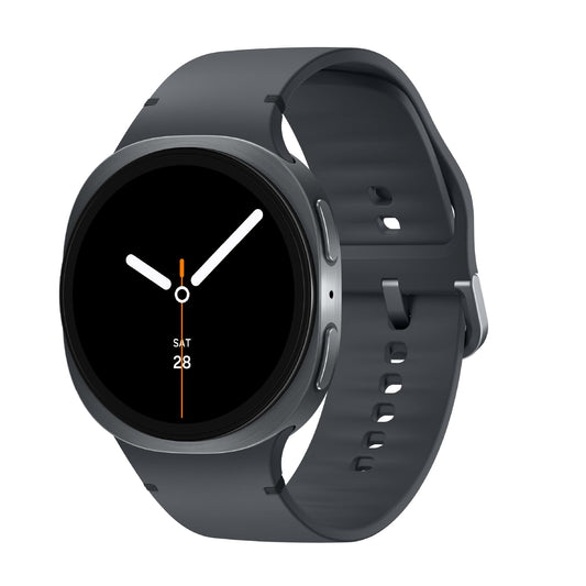 Samsung Galaxy Watch8 Cellular LTE Aluminum Smartwatch 44mm BT - Graphite - (2025, SM-L335UDAAXAA)