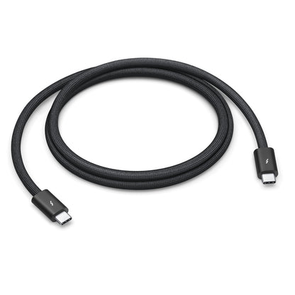 (Open Box) Apple Thunderbolt 4 (USB-C) Pro Cable (1m) - Black - MU883AM/A