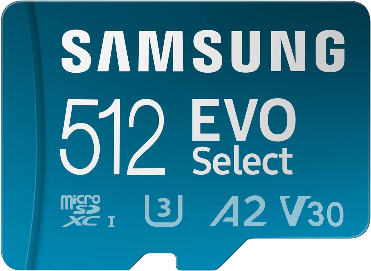 Samsung 512GB EVO Select MicroSD Memory Card - MB-ME512SA/AM